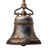 Bell on isolated transparent background png