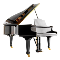 grandioso piano en aislado transparente antecedentes png