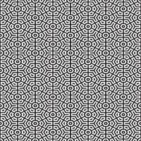 abstract seamless geometric shape lines pattern vector