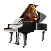 grande piano em isolado transparente fundo png