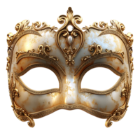 gyllene opera mask på isolerat transparent bakgrund png