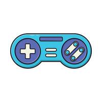 Retro style gamepad icon. vintage illustration of gamepad icon for web technology concept and design element vector