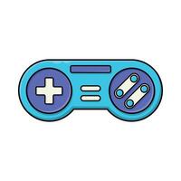 retro estilo gamepad icono. Clásico ilustración de gamepad icono para web tecnología concepto y diseño elemento vector