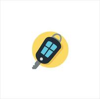 Car Key Icon for Security Apps vector