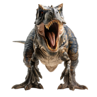 Angry tyrannosaurus rex on isolated transparent background png