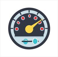 Speedometer Icon for Performance Monitoring vector