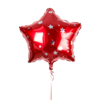 étoile ballon sur isolé transparent Contexte png