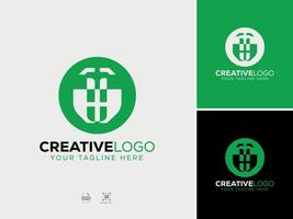 creativo moderno letra logo vector