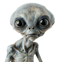 An alien on isolated transparent background png