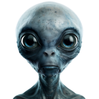 An alien on isolated transparent background png