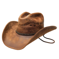 cowboy hatt på isolerat transparent bakgrund png