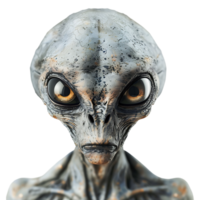 un extraterrestre sur isolé transparent Contexte png