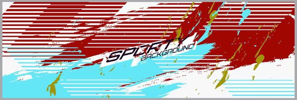 Abstract car wrap design modern racing background design for vehicle wrap, racing car, rally, etc Free . vector