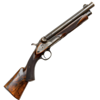 Shotgun on isolated transparent background png