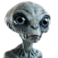 An alien on isolated transparent background png