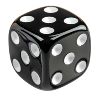 Dice on isolated transparent background png