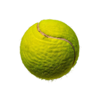 Tennis Ball auf isoliert Hintergrund png