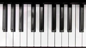 Black And White Piano Keys video