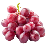 Grape fruits on isolated transparent background png