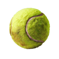 tennis Balle sur isolé Contexte png
