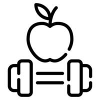 Healthy Lifestyle icon for web, app, infographic, etc vector