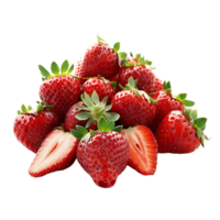 Strawberry on transparent Background png