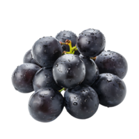 grain de raisin des fruits sur isolé transparent Contexte png