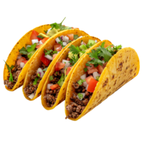 taco på isolerat transparent bakgrund png