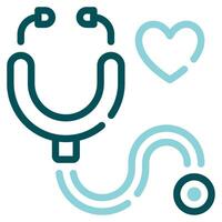 Stethoscope icon for web, app, infographic, etc vector