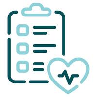 Health Check icon for web, app, infographic, etc vector