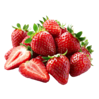 Strawberry on transparent Background png