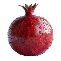 Pomegranate on transparent Background png