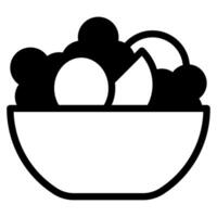 sano comida icono para web, aplicación, infografía, etc vector