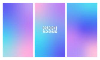 soft blue and purple color gradient background, bundling, for social media template vector