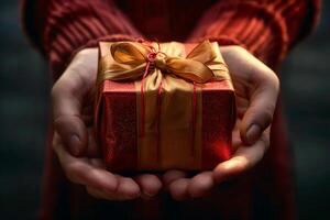 The excitement of a surprise present, like a mystery gift, brings the joy of a bonus treasure to be rewarded photo