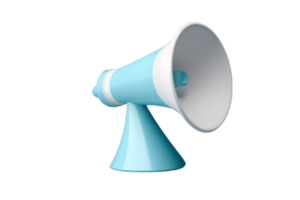 Megaphone on transparent background image png