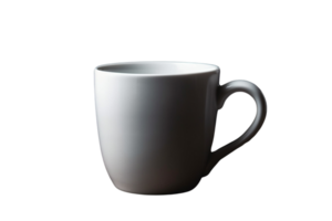 Ceramic tea cup on transparent background image png