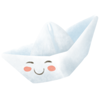 white paper boat png