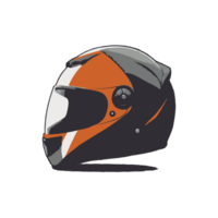 image of the icon design for a motorbike helmet png