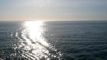 The road by ferry to Victoria from Vancouver beautiful ocean water sun reflections Travel agency trip to Vancouver Island video