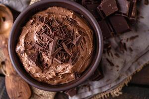 Creamy Chocolate Mousse photo