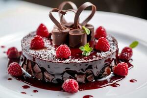 Chocolate Truffle Cake photo