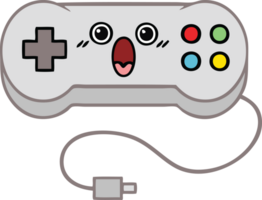 cute cartoon game controller png