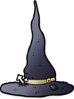 cartoon spooky witches hat png