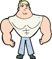 Cartoon-Bodybuilder png