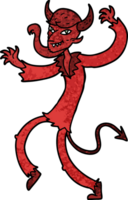 cartoon dancing devil png