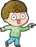 Cartoon-Mann starrt png