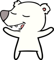 polar bear cartoon png