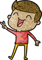 cartoon man laughing png