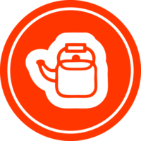 kitchen kettle circular icon png